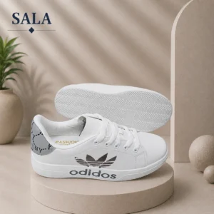 Unisex White Casual Sneakers